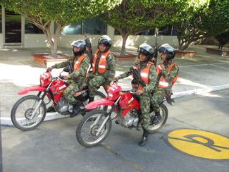 Thai Military Escort